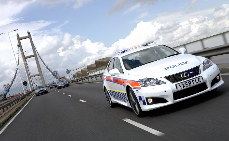  Lexus IS-F Police Car 2008 года  (UK) (фото 13 из 13)